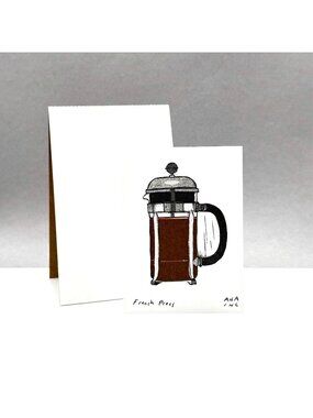 Ana Inciardi French Press Mini Art Print
